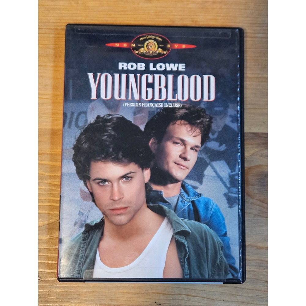 Youngblood DVD 1986 Rob Lowe Patrick Swayze MGM Widescreen 1007414 Hockey Movie